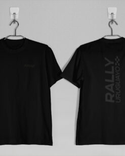 Remera Rally Uruguayo - Negra